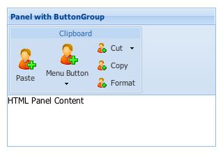 Ext.container.ButtonGroup component